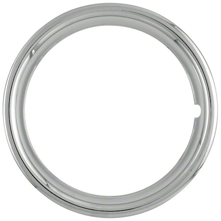 Coast2Coast 15" Diameter, 1-1/2" Depth, Chrome Plated, ABS Plastic, Set Of 4 IWC1515P
